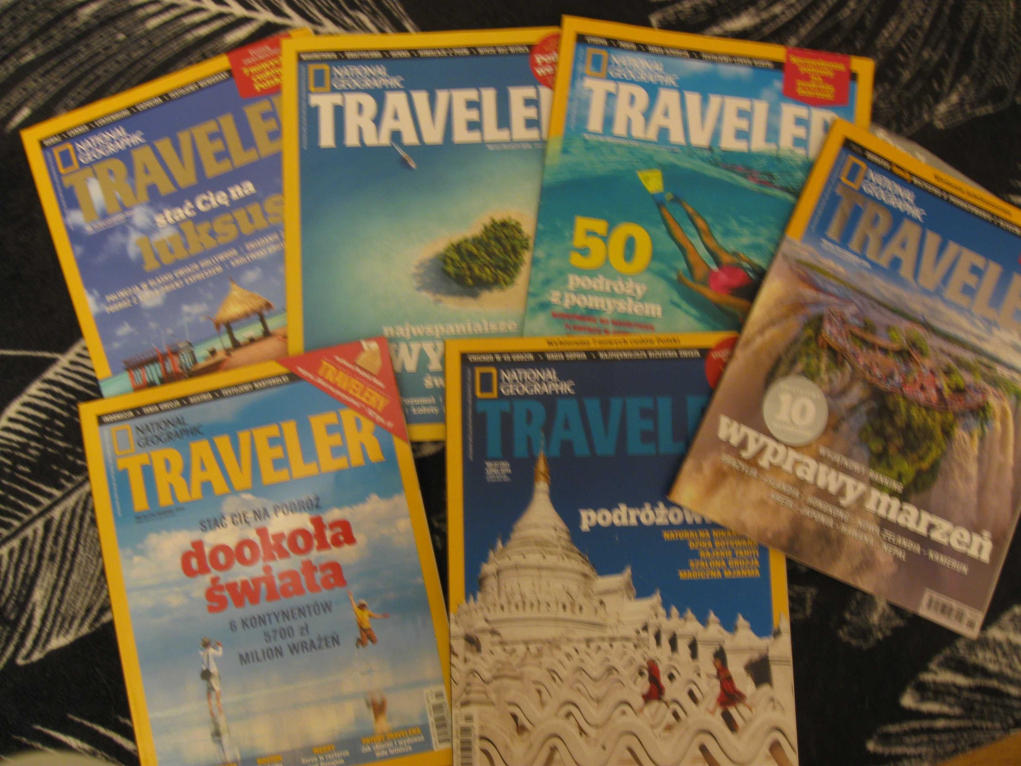 Czasopismo Traveler - roczniki 2014 - 6 numerów