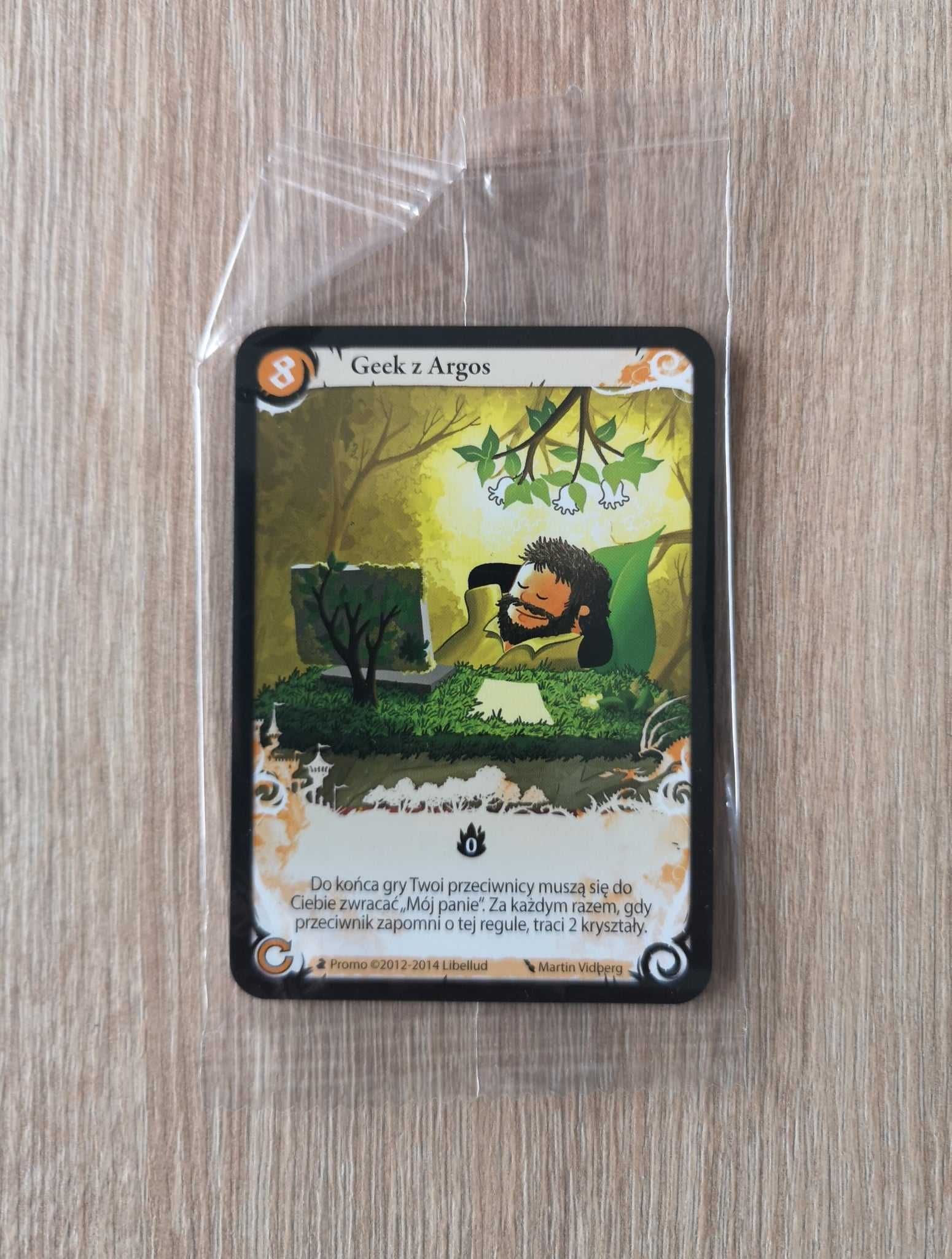Pory roku Seasons – karta dodatkowa / promo Geek z Argos do gry Rebel