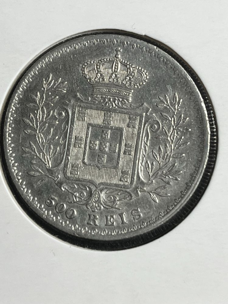 D Carlos I - 500 Reis 1891