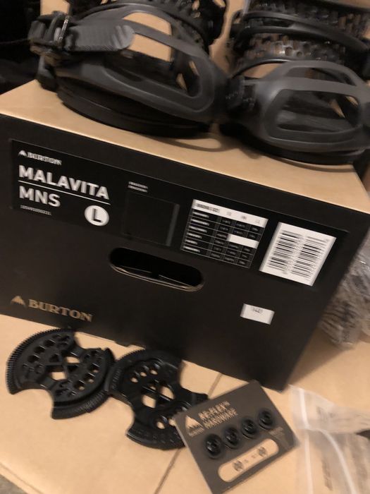 Wiazania Burton Malavita Re:Flex rozm. L komplet super stan