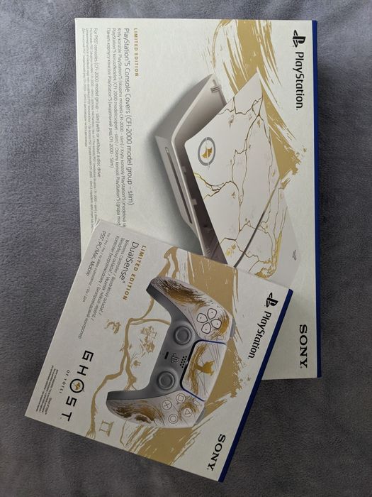 Змінні панелі для корпусу PS5 Slim Ghost of Yotei