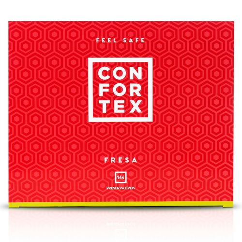 Preservativos Confortex CAIXA com 144 unidades