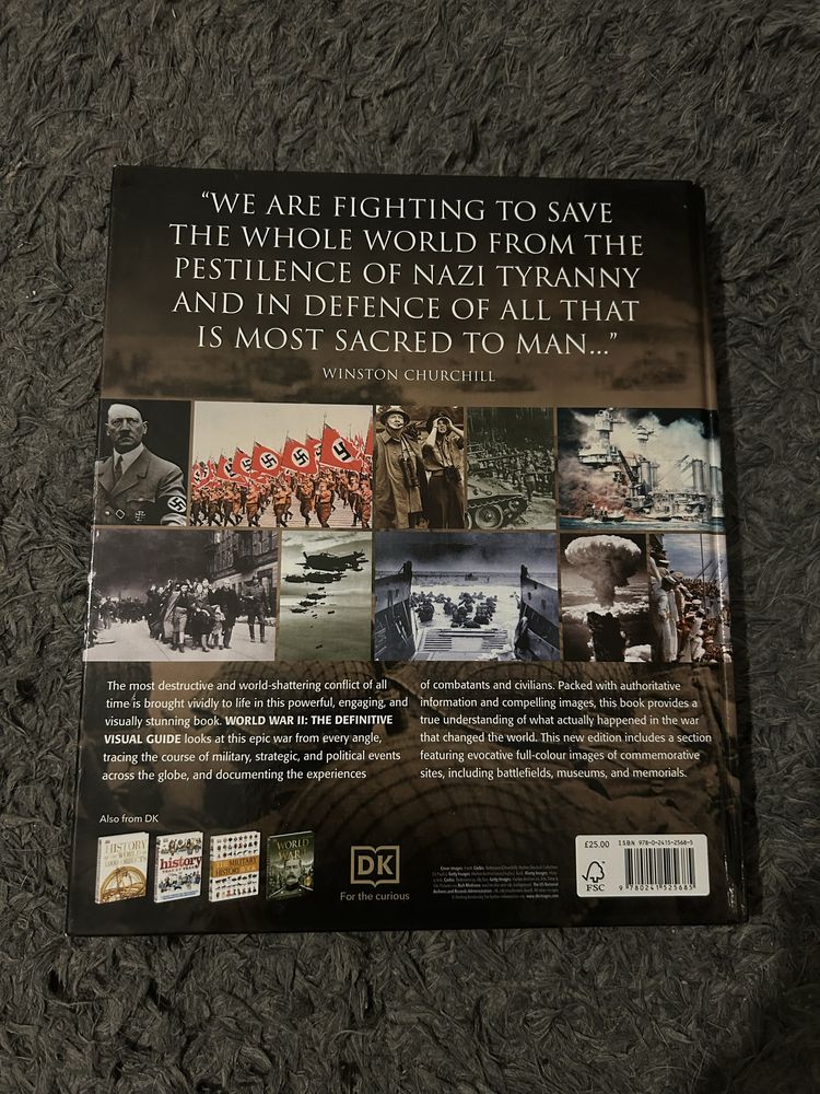 World War II The Definitive Visual Guide książka po angielsku