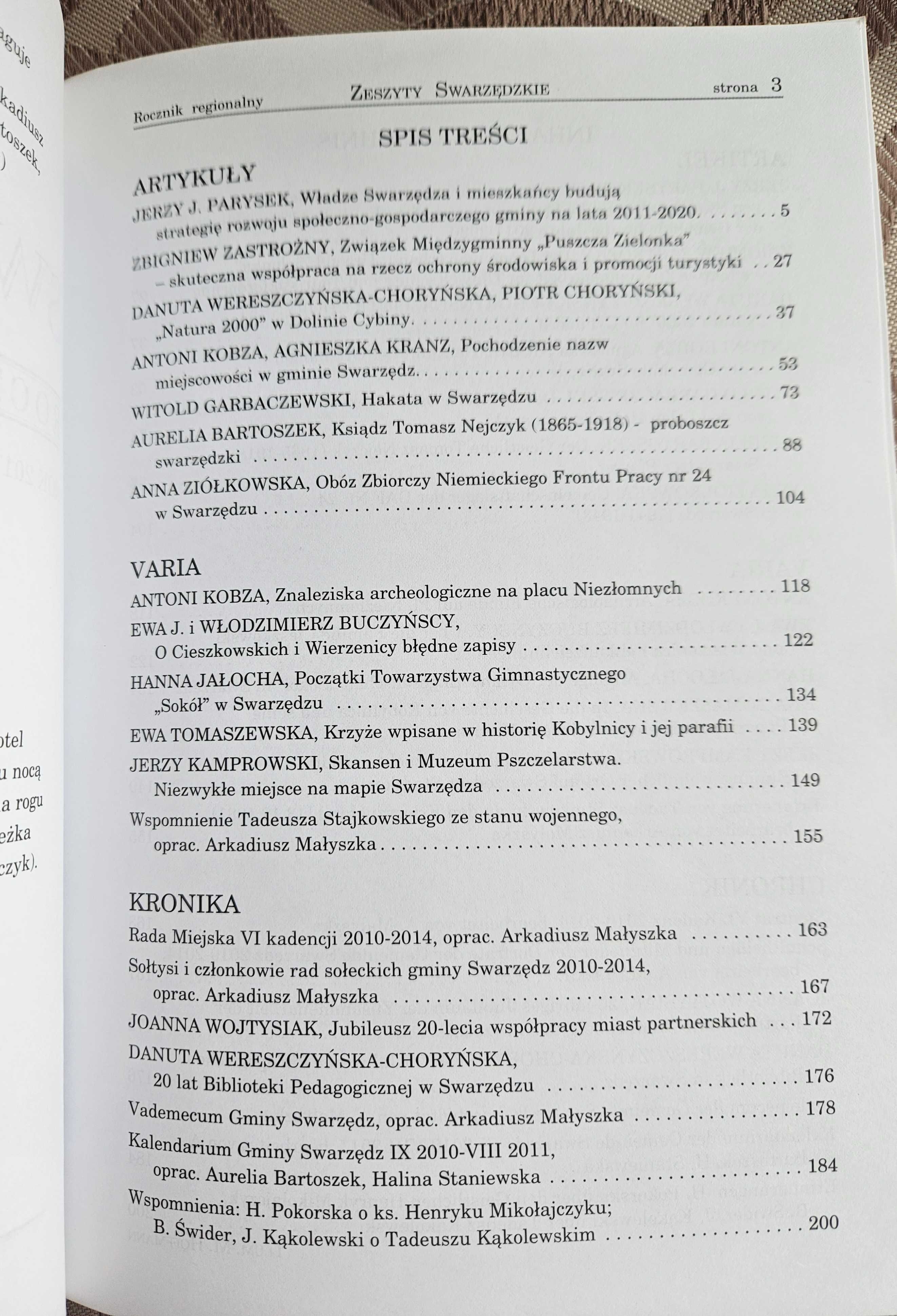 Zeszyty Swarzędzkie nr 3