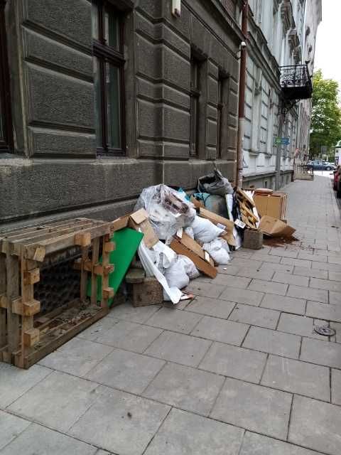 WYWÓZ ŚMIECI odbiór odpadów budowlanych wywóz gruzu wywóz gałęzi