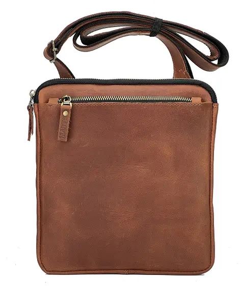 Сумка чоловіча шкіряна планшенка на плече SULLIVAN smvp161-3(22)