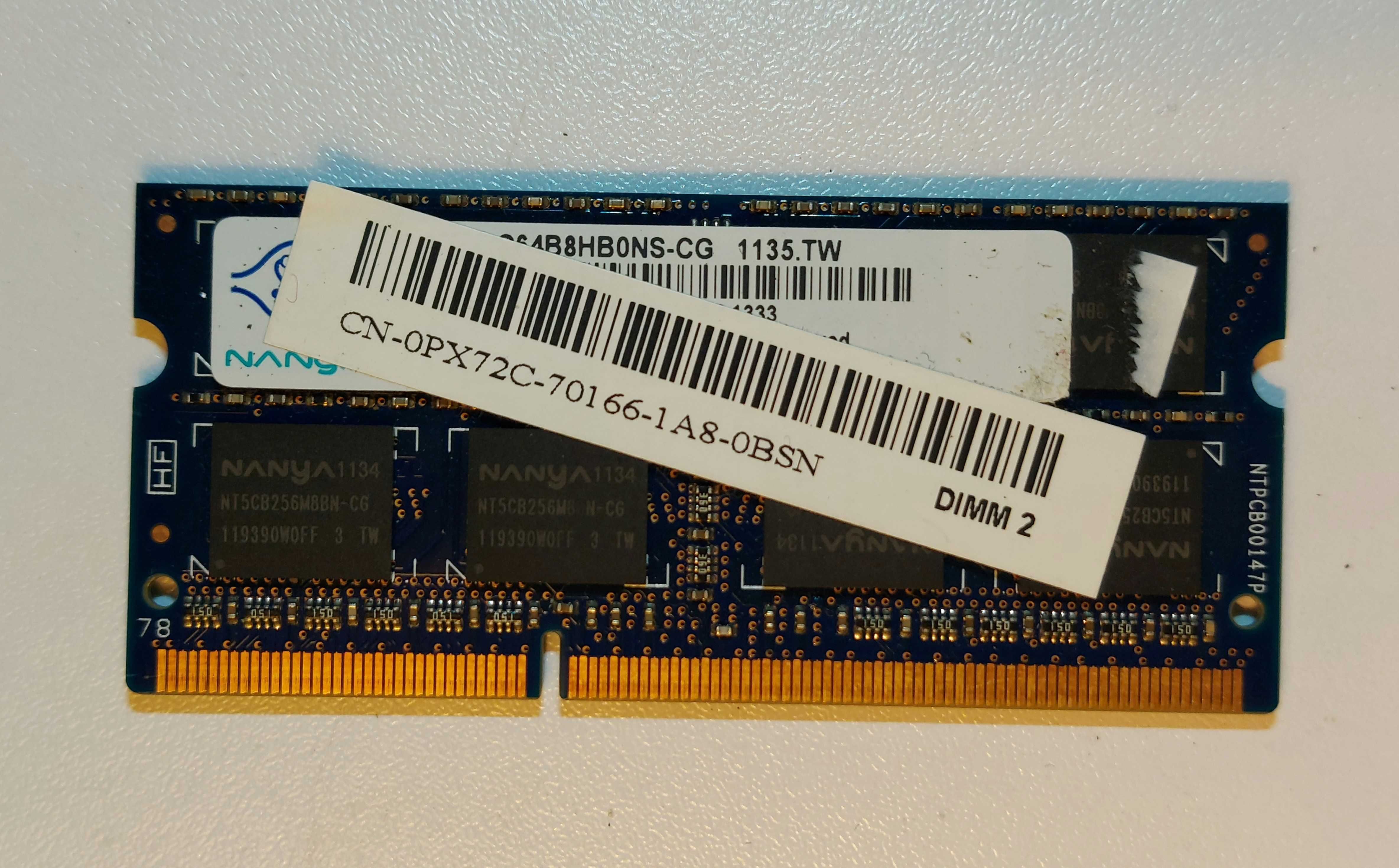 Pamięć ram DDR3 NANYA NT4GC64B8HB0NS-CG 4 GB