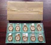 Fabryczny zestaw zegarków Łucz Ref. 2356 "Baby Piaget" NOS Full Set