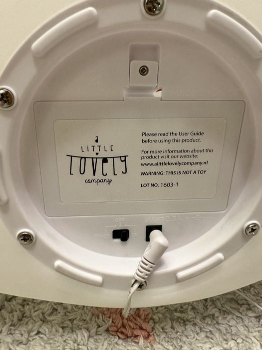 LITTLE Lovely Company duża lampka chmurka