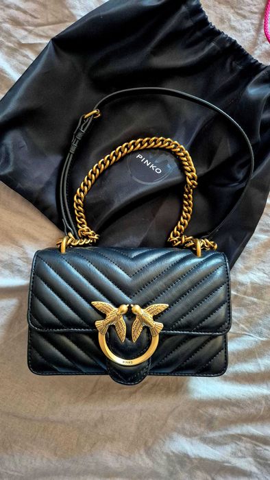 Pinko Torebka Love Mini Icon Chevron