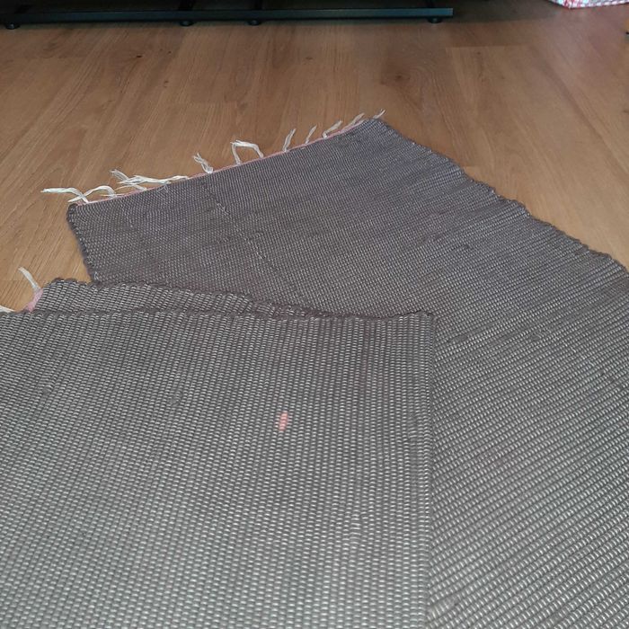 Conjunto 2 Tapetes Algodão Escuros 50x85cm