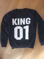 Bluza z napisem King rozm S
