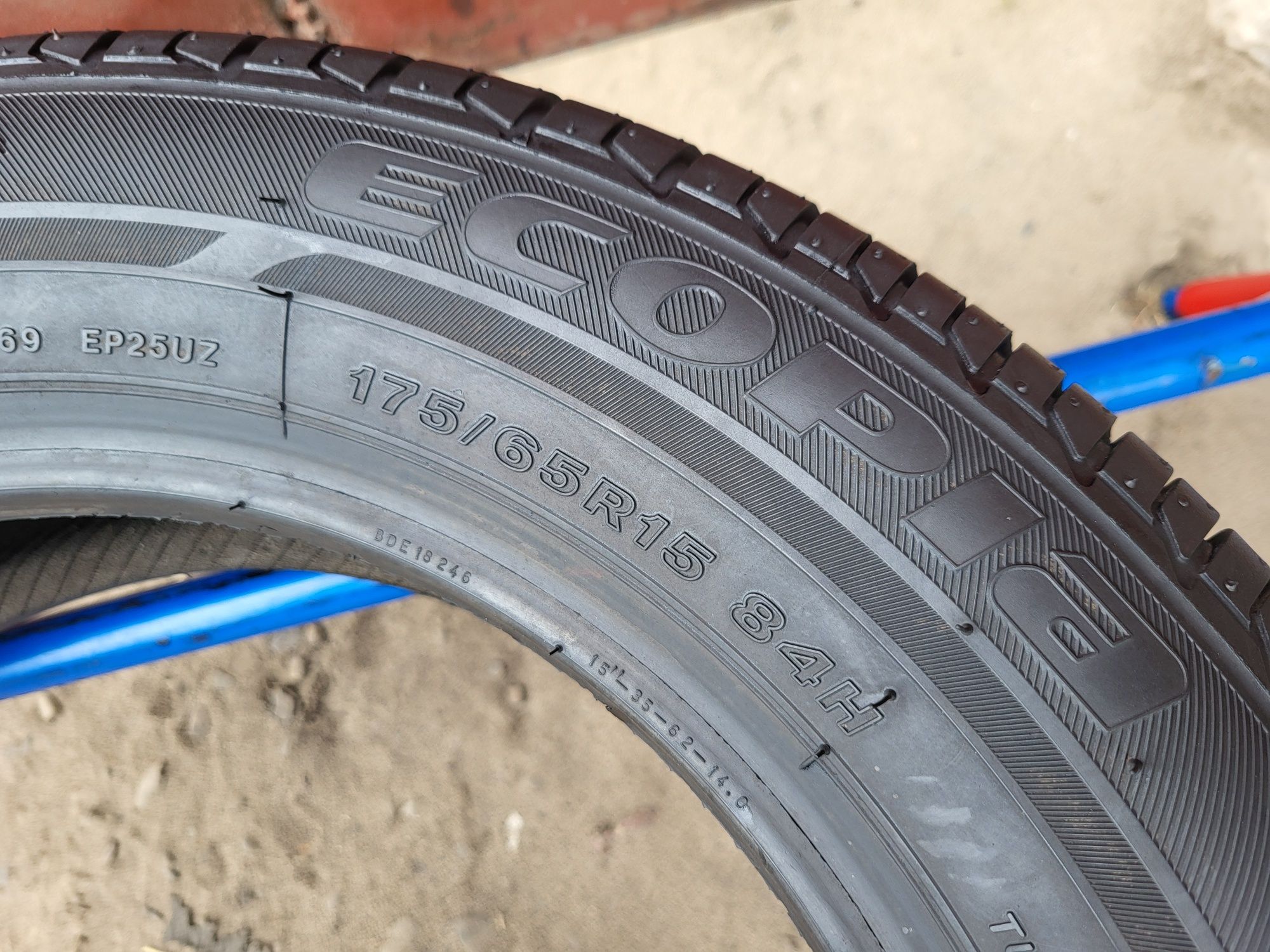 175/65/15 R15 BRIDGESTONE ECOPIA EP25 4шт ціна за 1шт літо шини