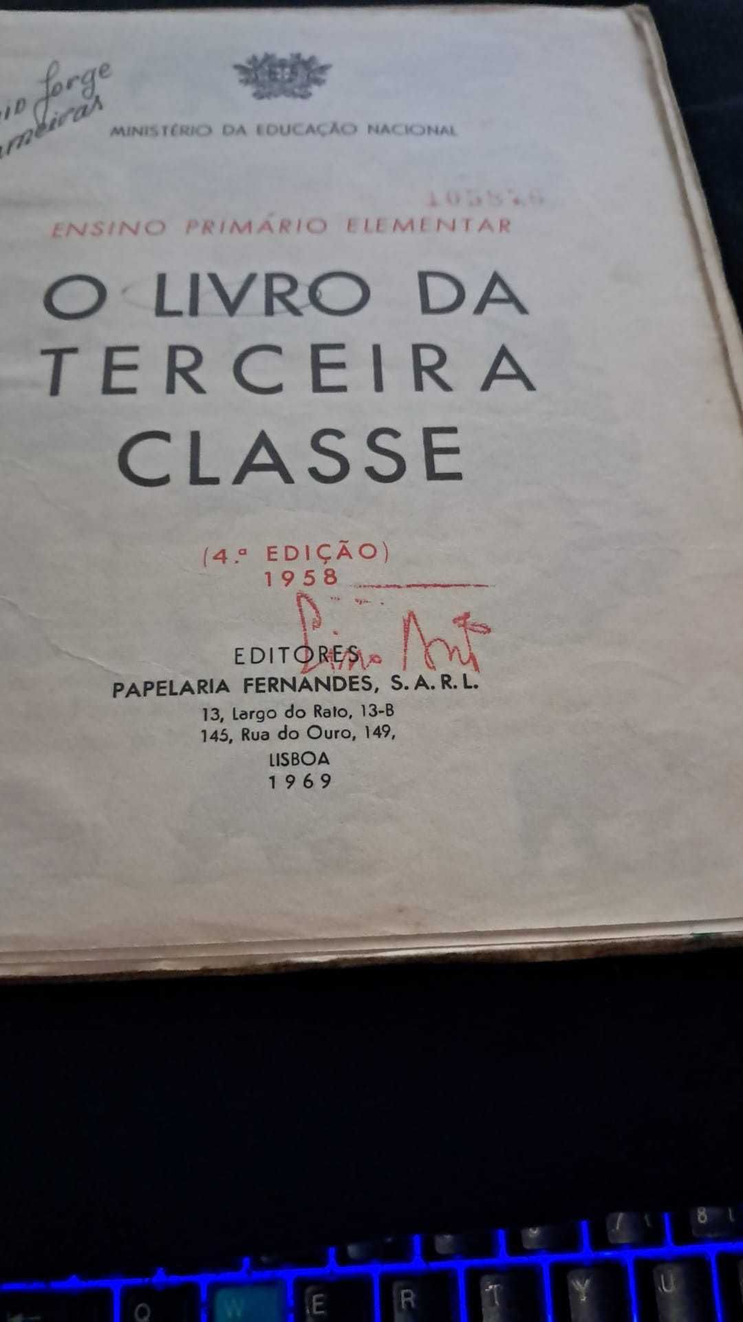 Livro de Leitura da 3ª Classe - Portugal (1969)