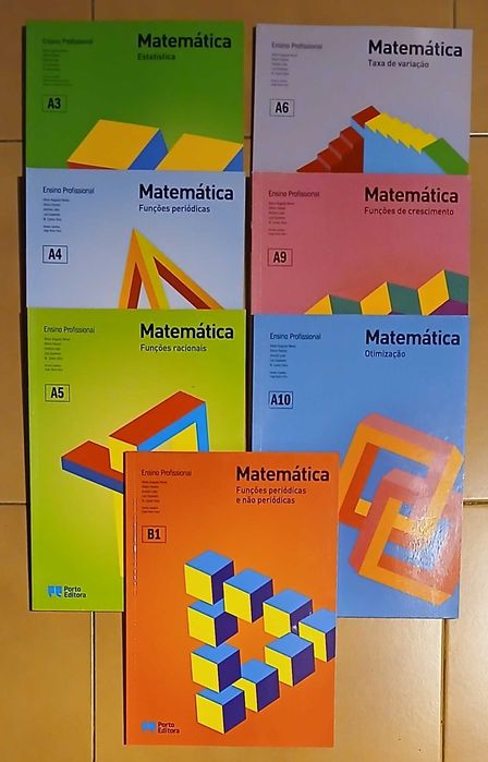 Matemática - Ens.Profissional - Mód. A3 + A4 + A5 + A6 + A9 + A10 + B1