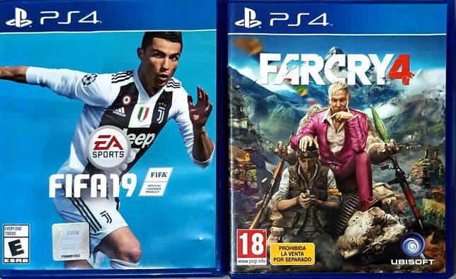 Far Cry 4 e FIFA 19