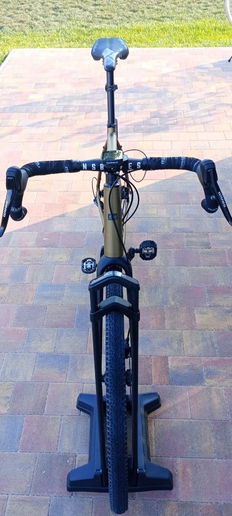 Nowy (prawie) gravel NS BIKES RAG 2+ 2023 r. na gwarancji