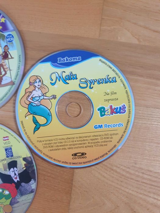 Zestaw 7 Bajek DVD Dla Dzieci