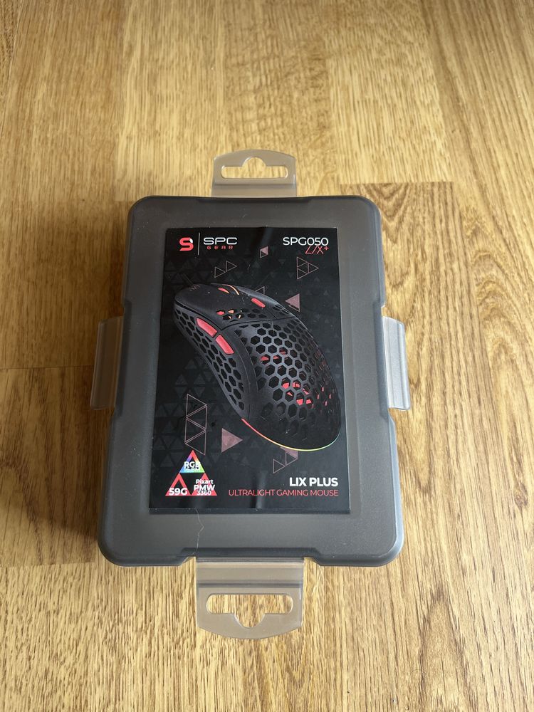 Mysz SPC Gear LIX Plus (SPG050) — sprawna, z oryginalnym pudełkiem