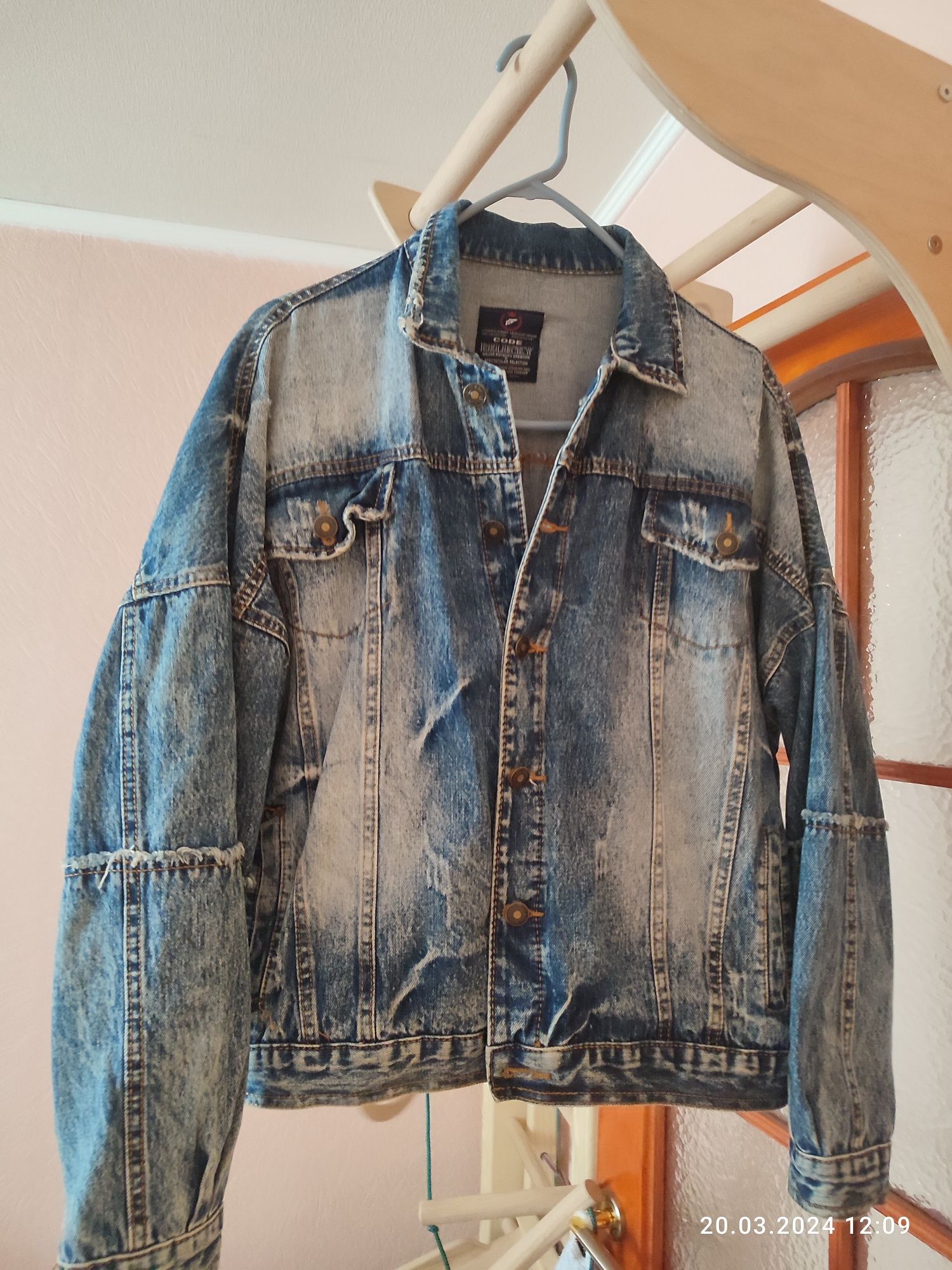 Джинсовая куртка , джинсовка 42-48