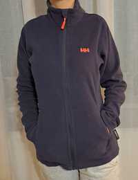 Polar damski Helly Hansen, S, szary, granatowy, zagle, rozpinany