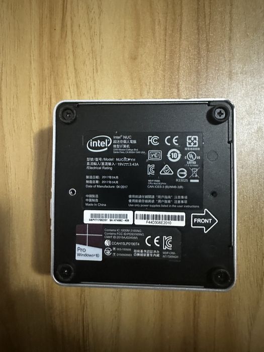Компьютер Intel Nuc 5 Celeron N3050 8/150 Gb