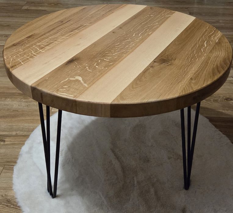 Stolik Kawowy Dębowy 65  cm