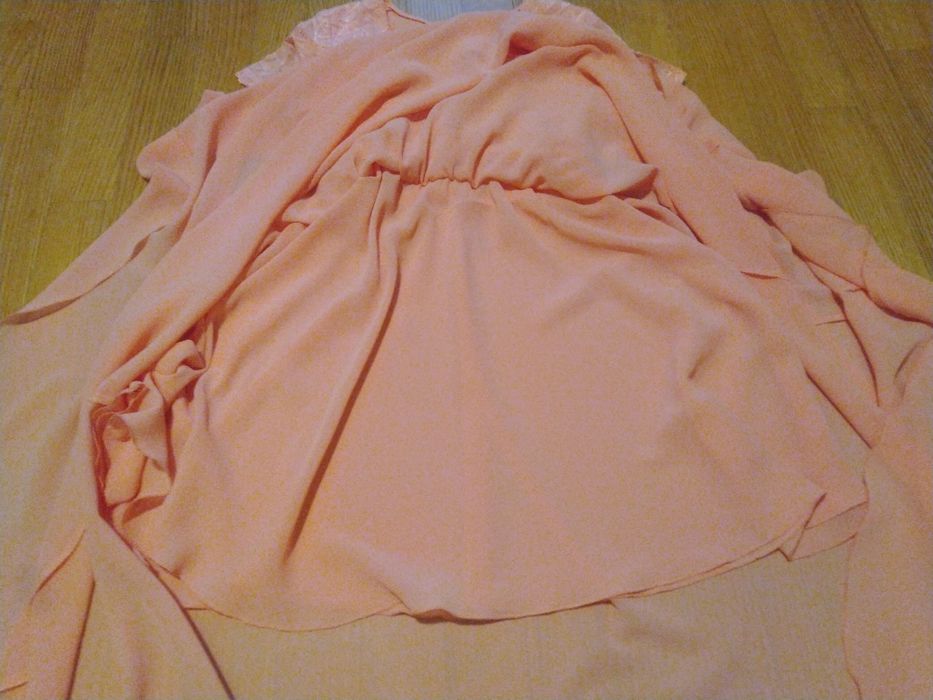 Праздничное длинное платье для беременной, размер S/М.