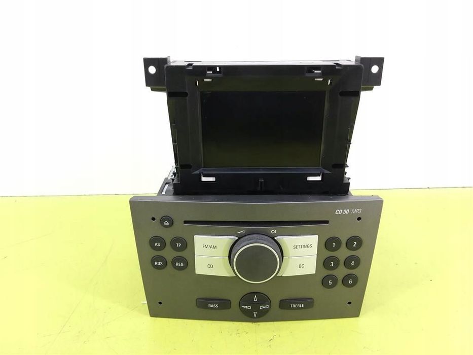 Radio+ wyświetlacz FABRYCZNE Opel Astra III H BLAUPUNKT CD30MP3 13154304