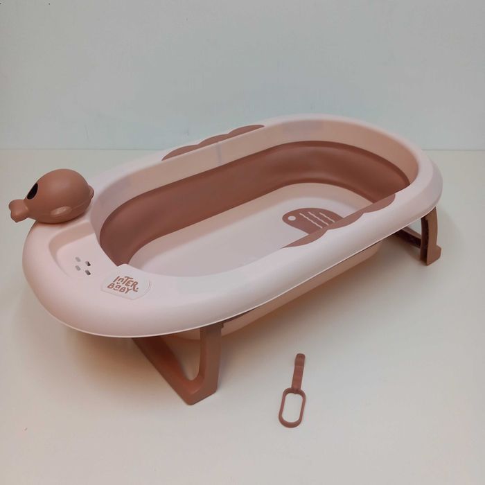 Interbaby Wanna wanienka składana dla dziec różowa B301 A