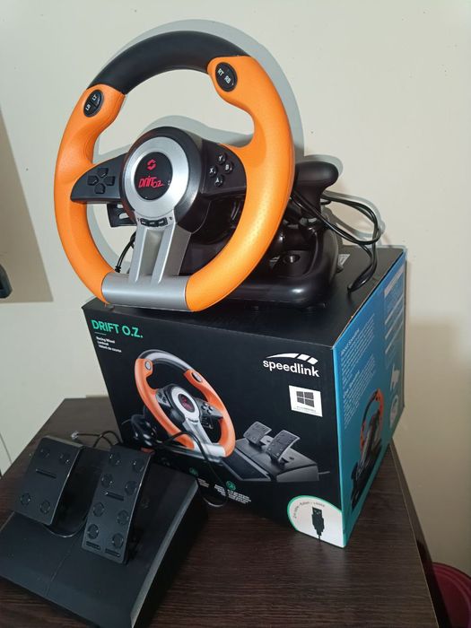 Кермо ігрове з педалями Speed Link OZ Drift Racing Wheel SL6695BKOR01