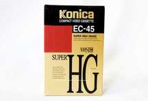 2x KONICA Super HG C-45 * VHS-C * NOWA kaseta do kamer VHS-C * UNIKAT