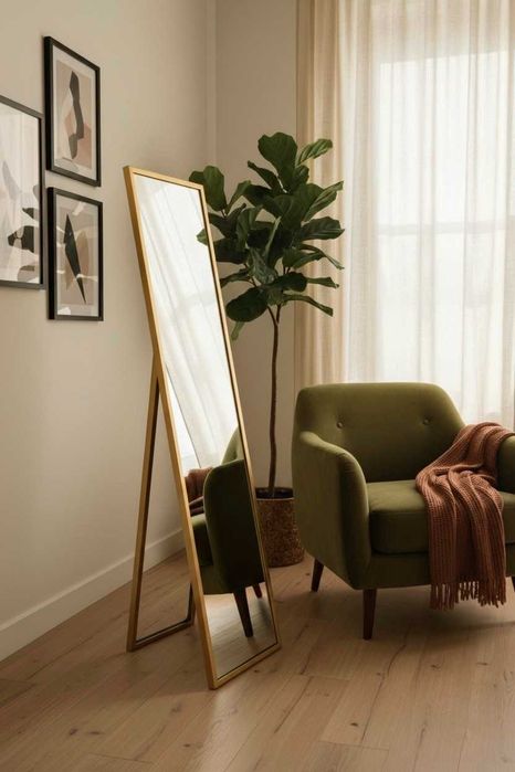 Дзеркало підлогове в рамі / Зеркало в рост / Зеркала в раме / Дзеркало