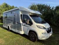 Dethleffs 7052  półintegra  camper kamper 5 osób  bezwypadkowy!salon Polska serwis,tv ,2x klima ,kamera! navigacja!