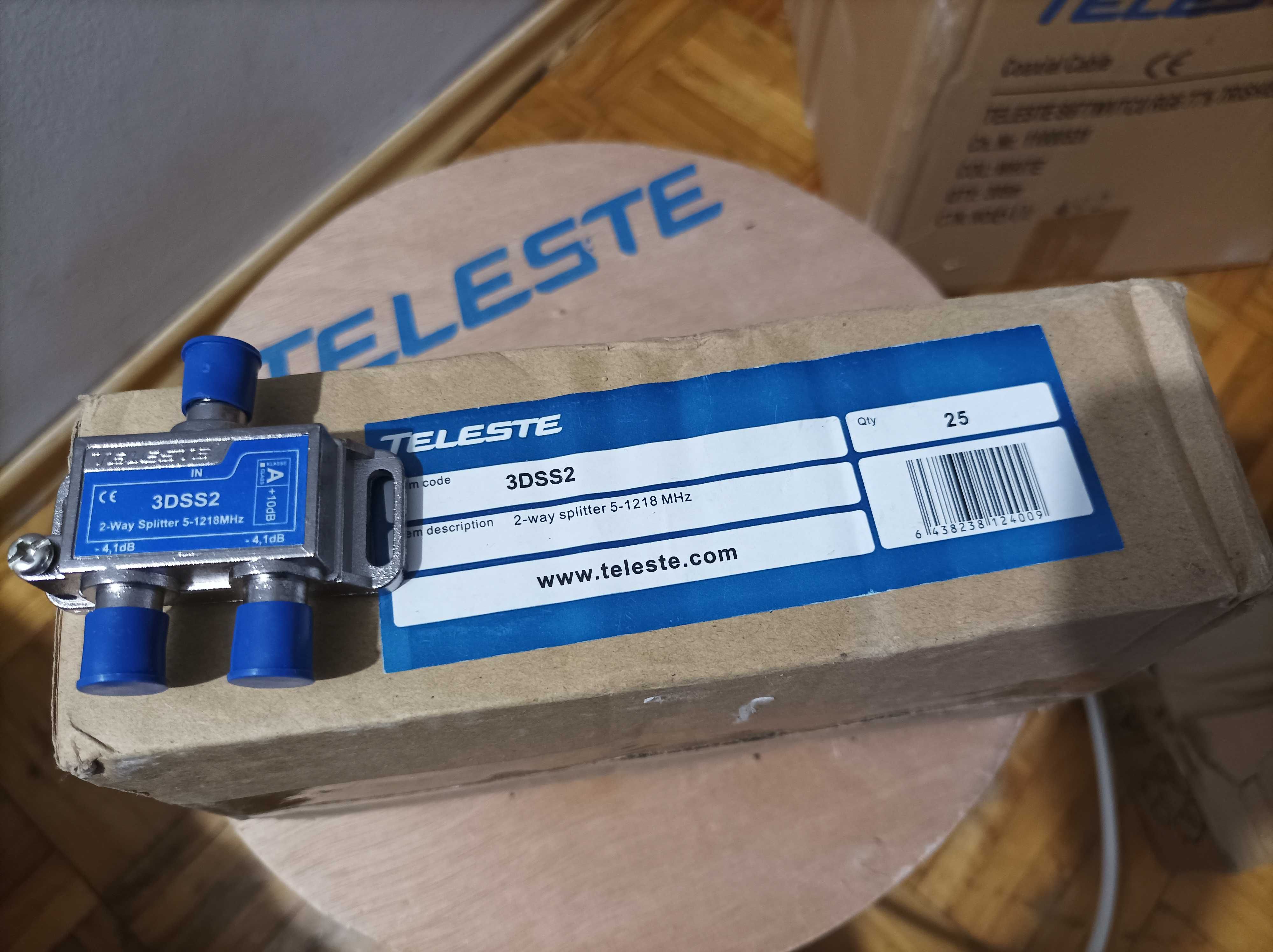 2 Way Splitter Rozgałęźnik NOWE