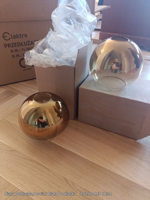 Klosze złote cieniowanie  za szt