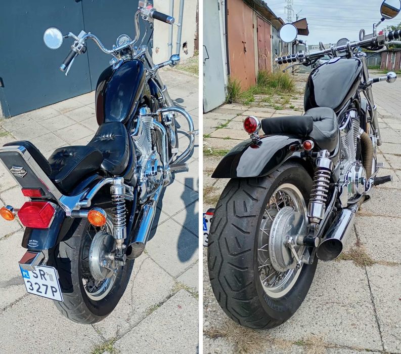 Suzuki Intruder vs 800 Bobber