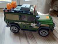 Samochód Jeep wojskowy Dickie Toys - pojazd światło dźwięk
