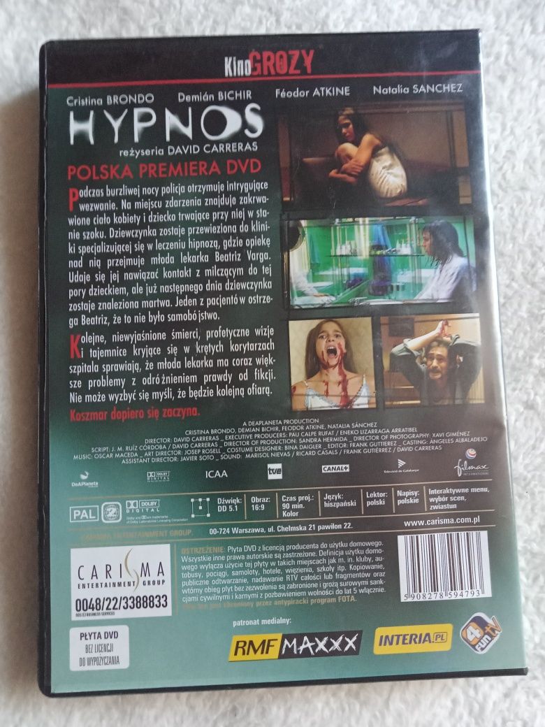 Hypnos film grozy na DVD