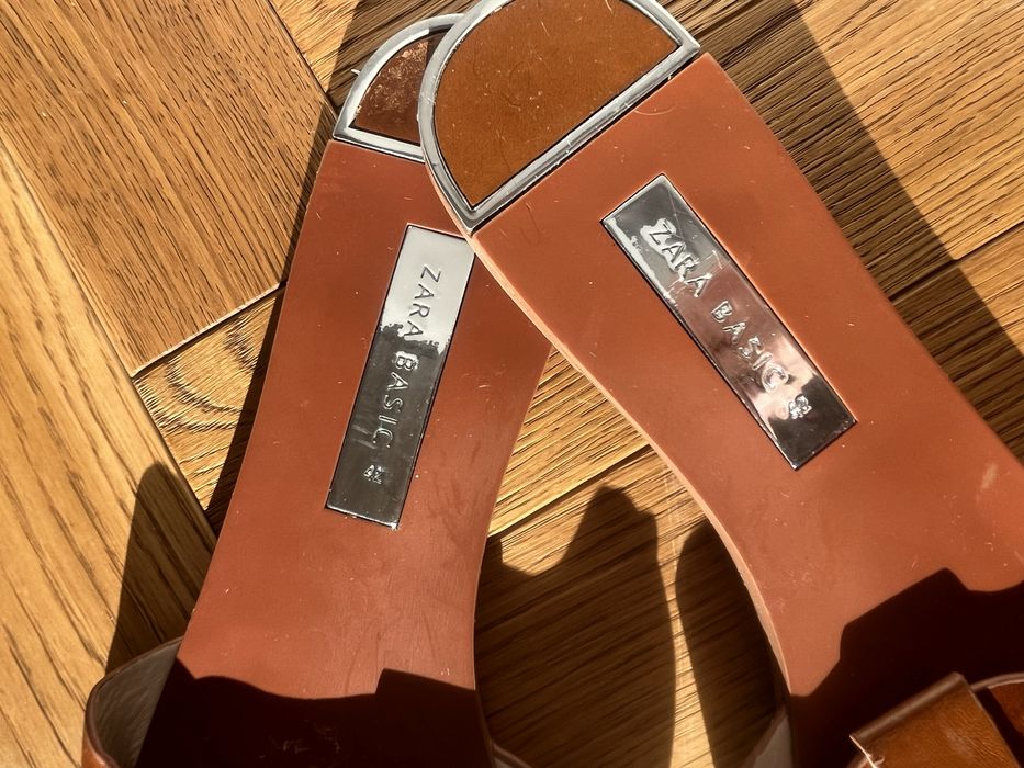 Oddam za darmo Zara 42 klapki sandałki najmodniejsze
