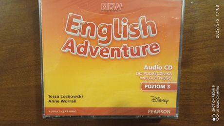 New English Adventure 3 Class CD do podręcznika wieloletniego kl 3