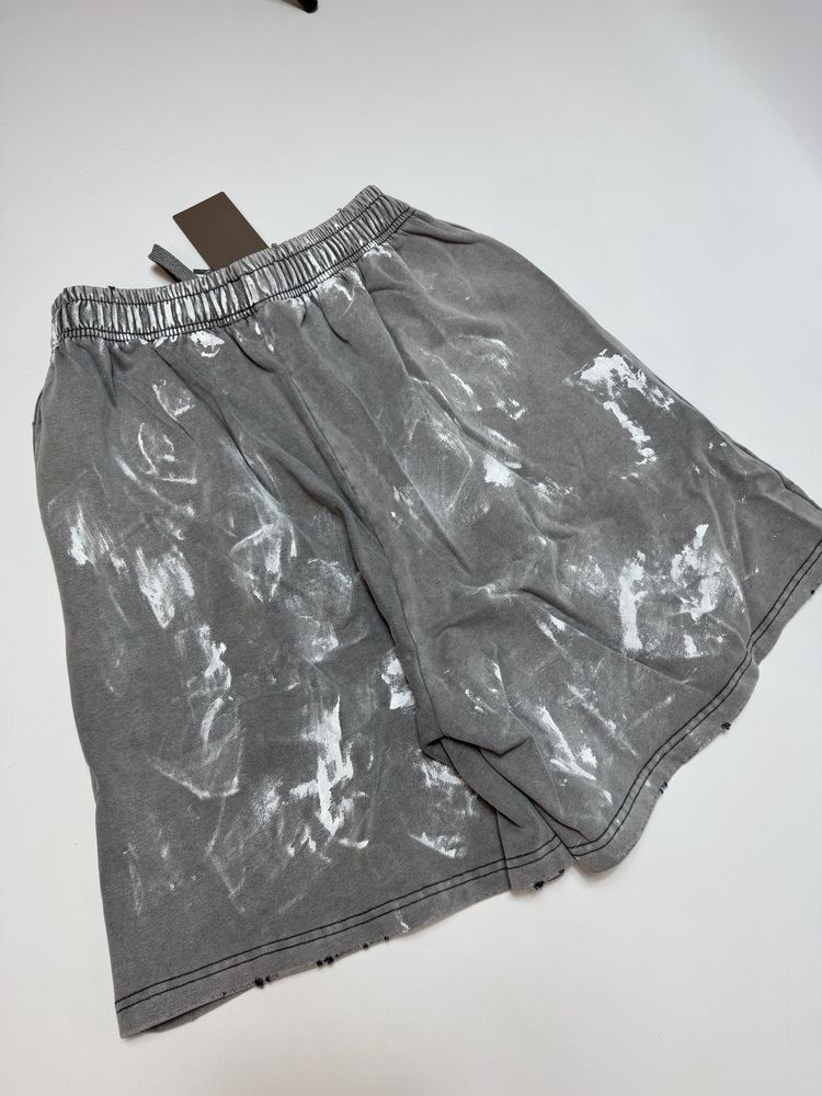 Шорти Balenciaga Basic Logo Grey Baggy S M L Dirty fit