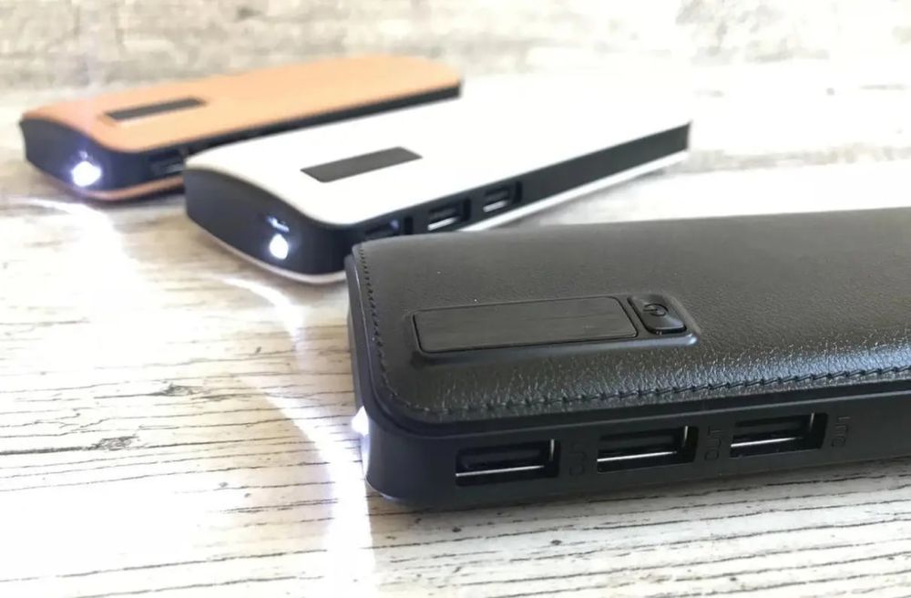 Павербанк 50000 mAh з ліхтариком powerbank