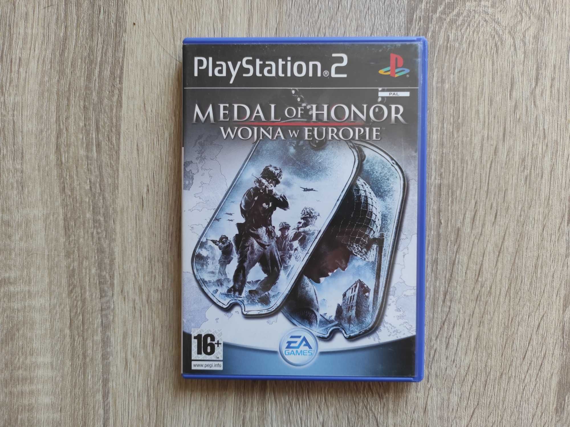 Medal of Honor Wojna w Europie European Assault PS2 - Stan Płyty BDB -