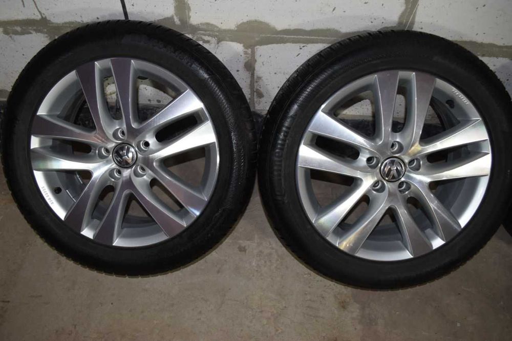 Комплект Зима Колеса 4шт 18" VW 5N0601025H Continental 235/50 R18H 97H