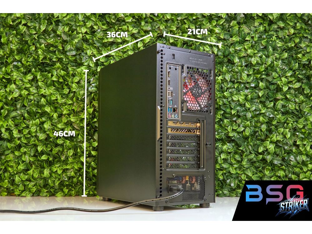 komputer gamingowy bsg striker v12 ryzen 5 16gb ddr4 512ssd win11 pro