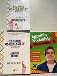 Matematyka egzamin 8klasisty 3 podręczniki (arkusze, zadania, testy)
