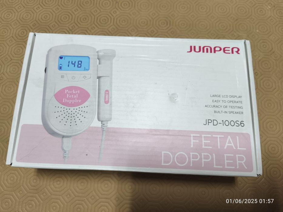 Doppler  batimentos fetais