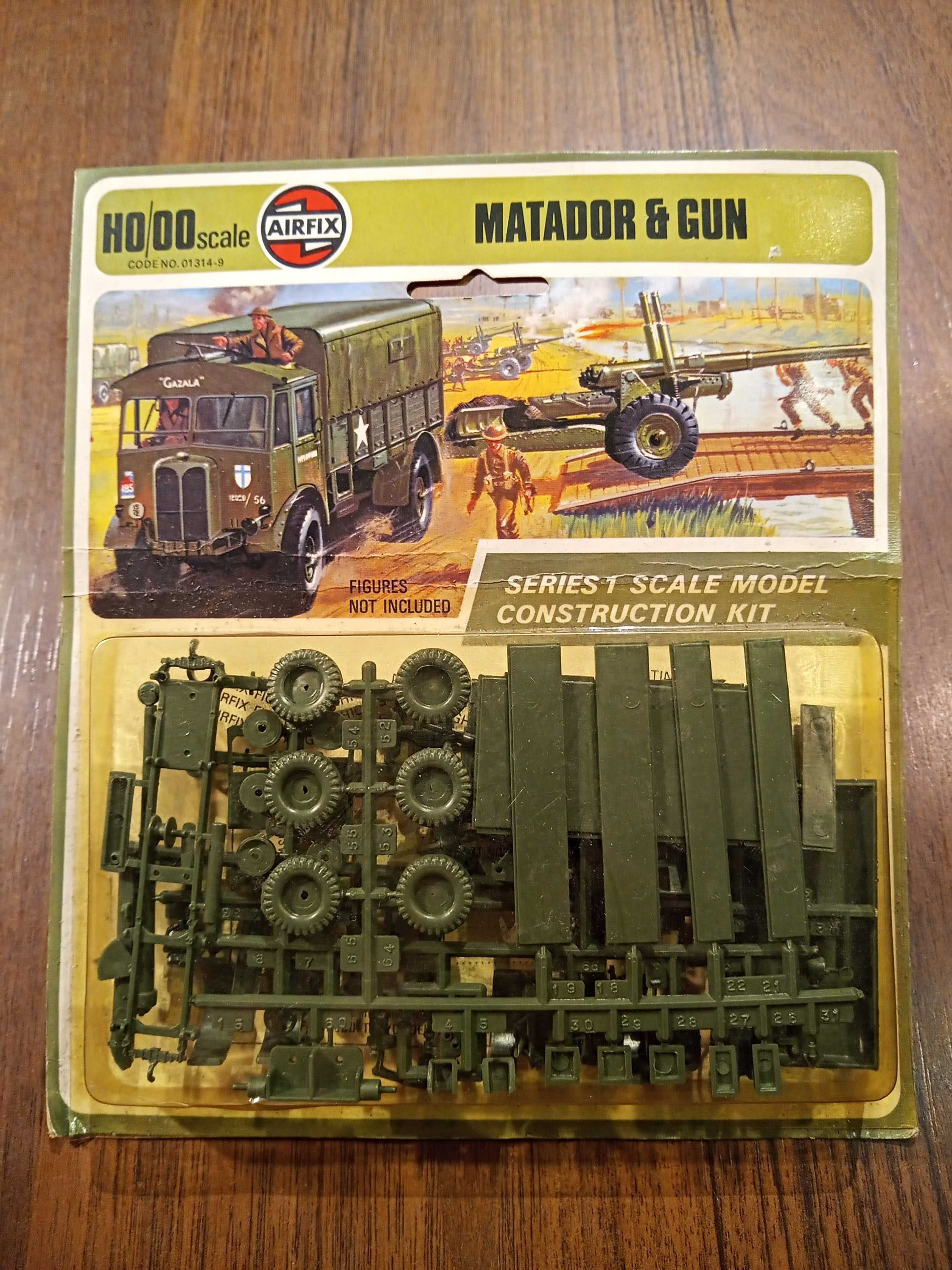 Model MATADOR i GUN Airfix 1973 rok