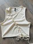 Top kremowy h&m